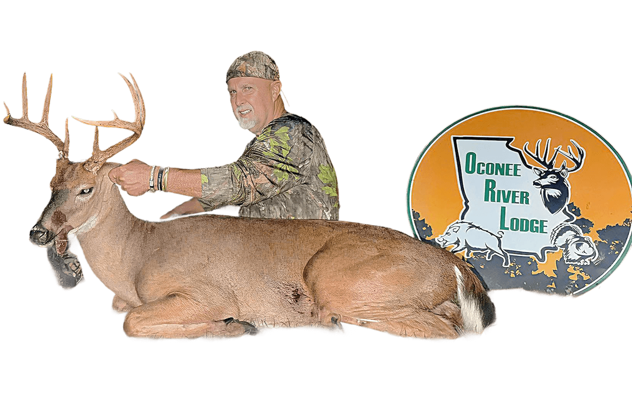 Hunter with trophy